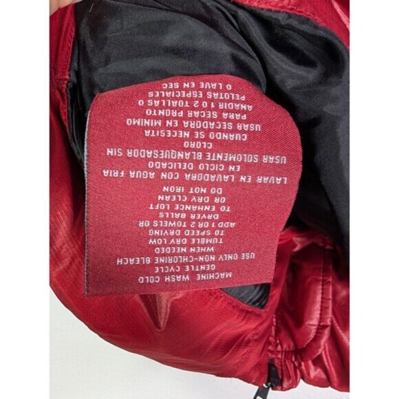 Levi's Mens Reversible Puffer Vest Red Two Horse Brand - Picture 5 of 9